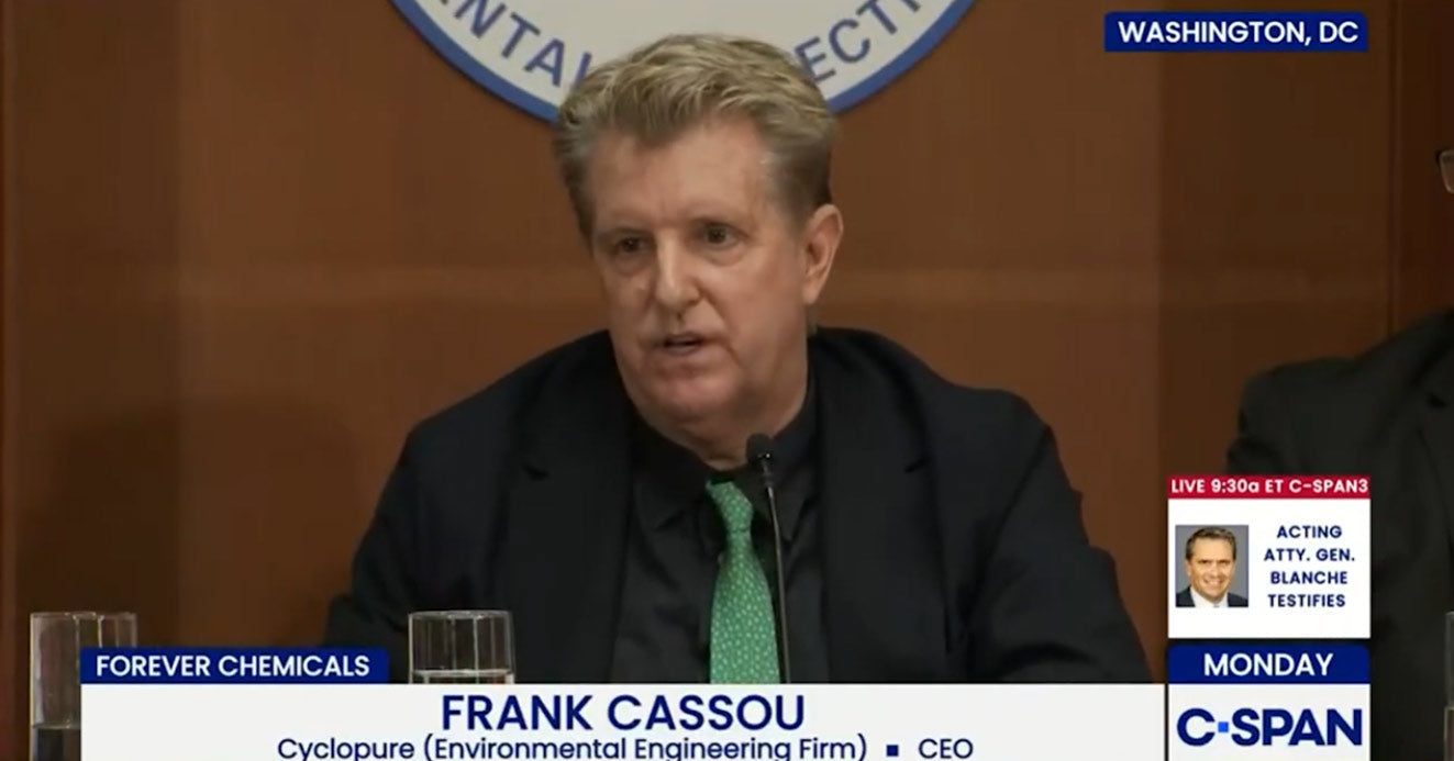 EPA Meeting 5.18.2026 - Cyclopure CEO Frank Cassou discusses DEXSORB for PFAS