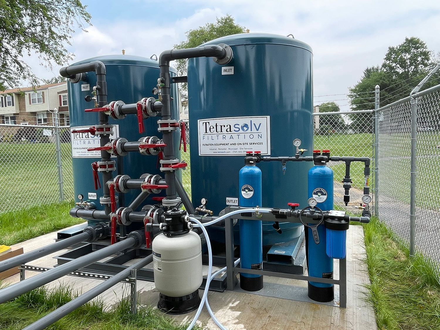 DEXSORB Pilot for PFAS Removal from Drinking Water (MD)