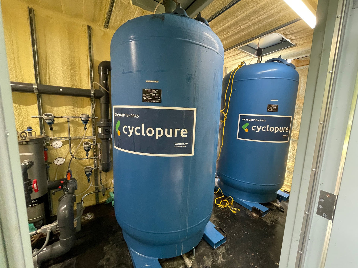 Full-Scale DEXSORB System for PFAS Remediation in Groundwater (NJ)